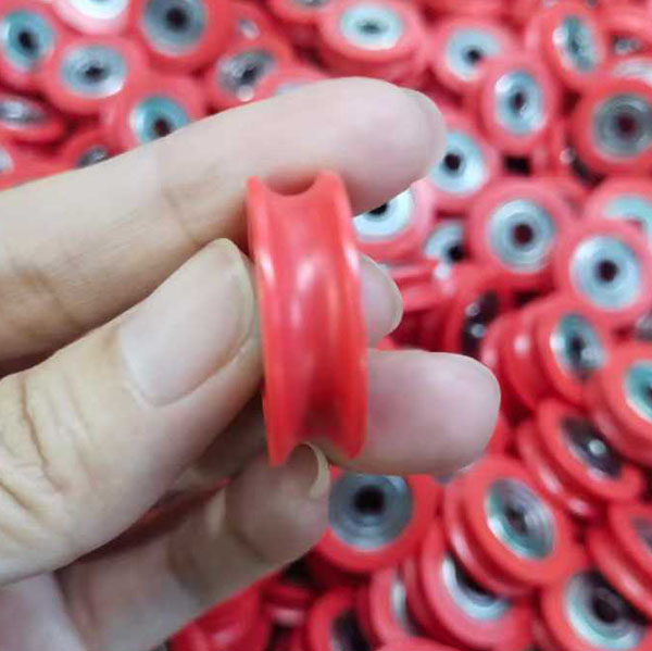 U Groove Bearing Pulleys Production