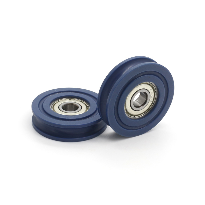 U groove Nylon Tracking Roller Bearing 